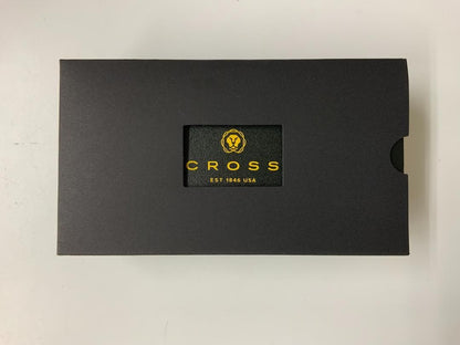 Cross Silver and Gold Ballpoint Pen with Case