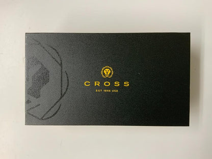 Cross Silver and Gold Ballpoint Pen with Case