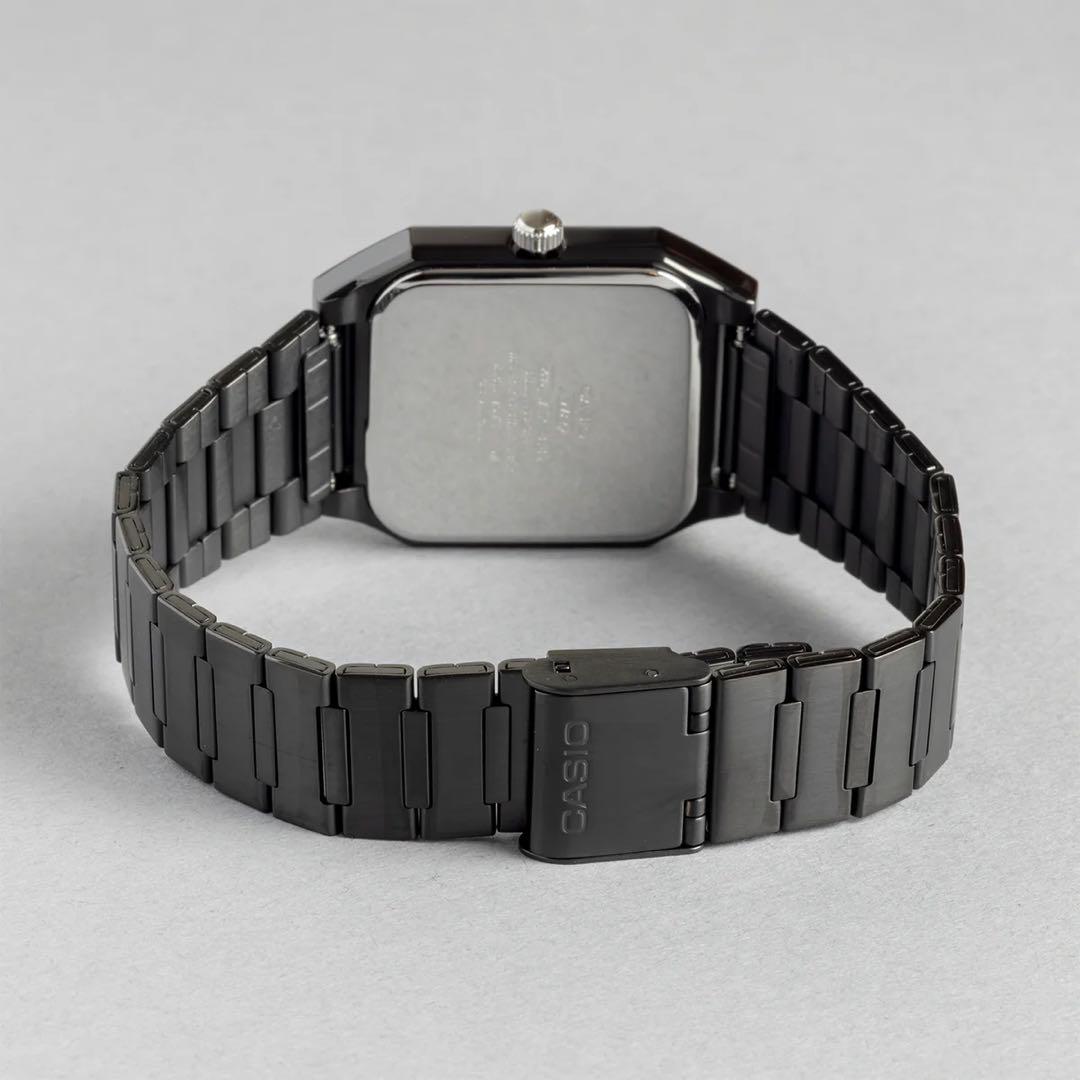 Casio MTP-B185B Watch Black Silver 5 ATM Waterproof Japan Import