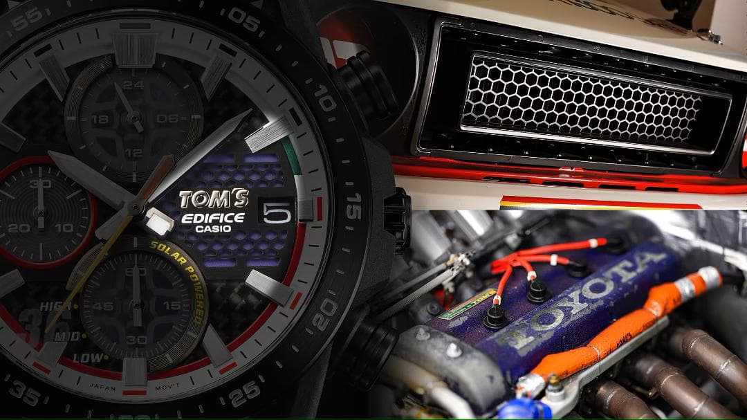 Tom's Toyota 50th Anniversary Limited Solar 100m Water-Resistant Men’s Watch — Japan Import