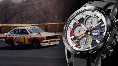 Tom's Toyota 50th Anniversary Limited Solar 100m Water-Resistant Men’s Watch — Japan Import
