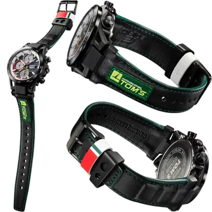 Tom's Toyota 50th Anniversary Limited Solar 100m Water-Resistant Men’s Watch — Japan Import