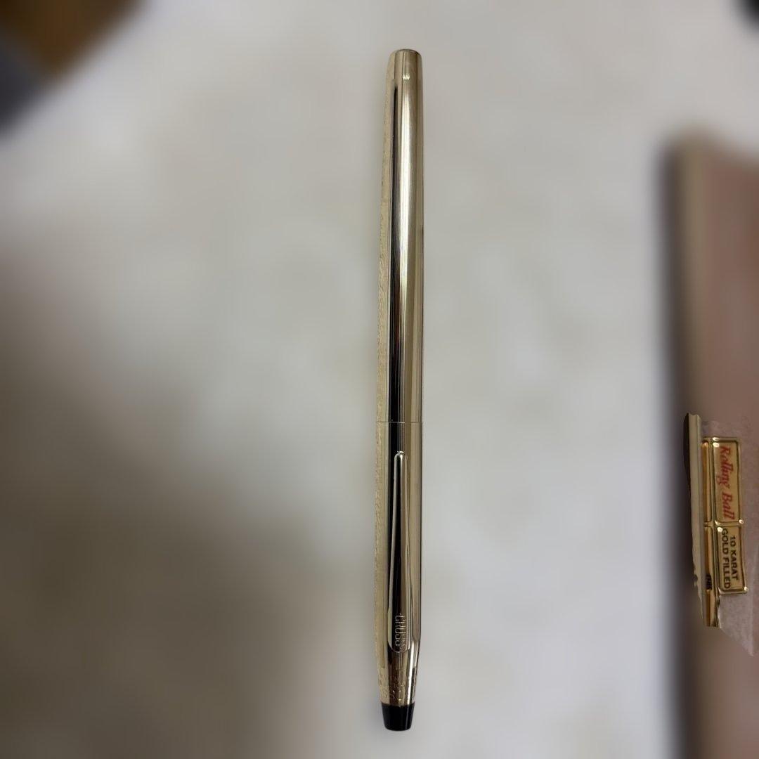 Cross Gold Plated Rollerball Pen 10K Gold Filled