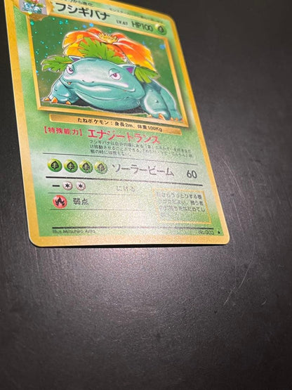 Pokémon Trading Card Game Fushigibana Rare Star from First Expansion Pack, Japan import, stored in album