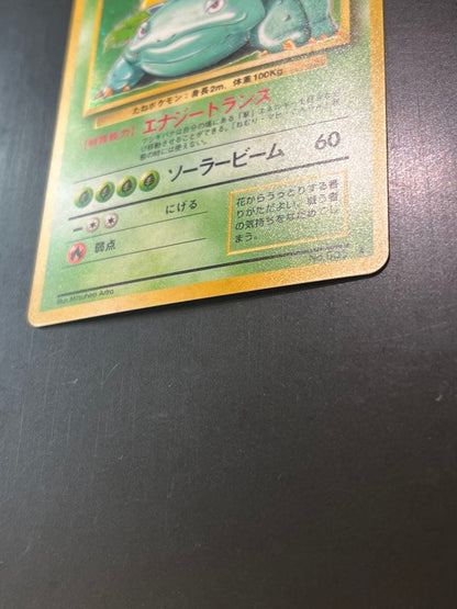 Pokémon Trading Card Game Fushigibana Rare Star from First Expansion Pack, Japan import, stored in album