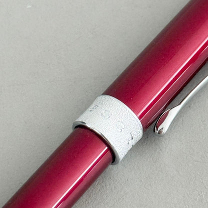 Cross Sensament Scarlet Red Model AT0412-3 Pen with Heart Charm and Box — Japan Import