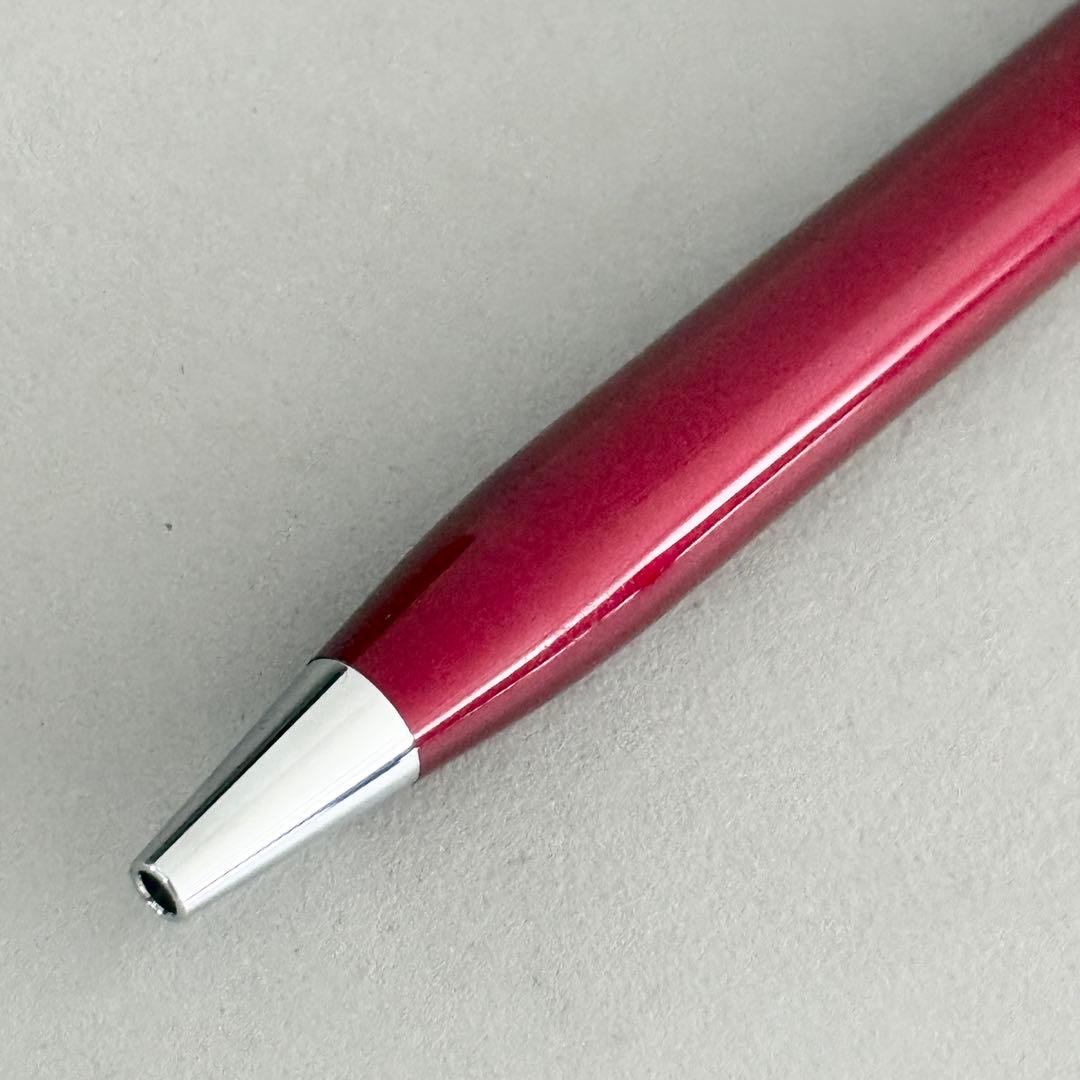 Cross Sensament Scarlet Red Model AT0412-3 Pen with Heart Charm and Box — Japan Import