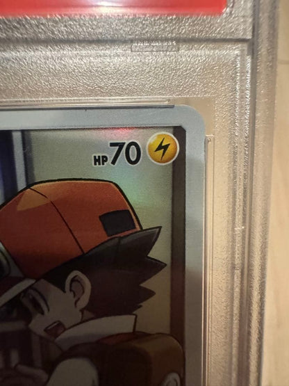 Pokemon Pikachu Full Art Card Dream League graded PSA GEM MT 10 Model 054/049 Japan Import