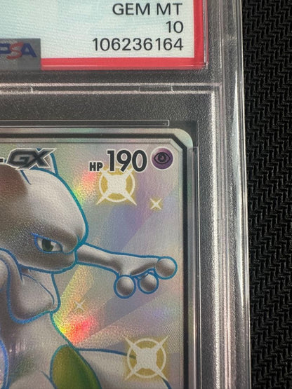 PSA10 graded Pokémon card Mewtwo GX SSR 219/150 Ultra Shiny from Japan import, SM8b series