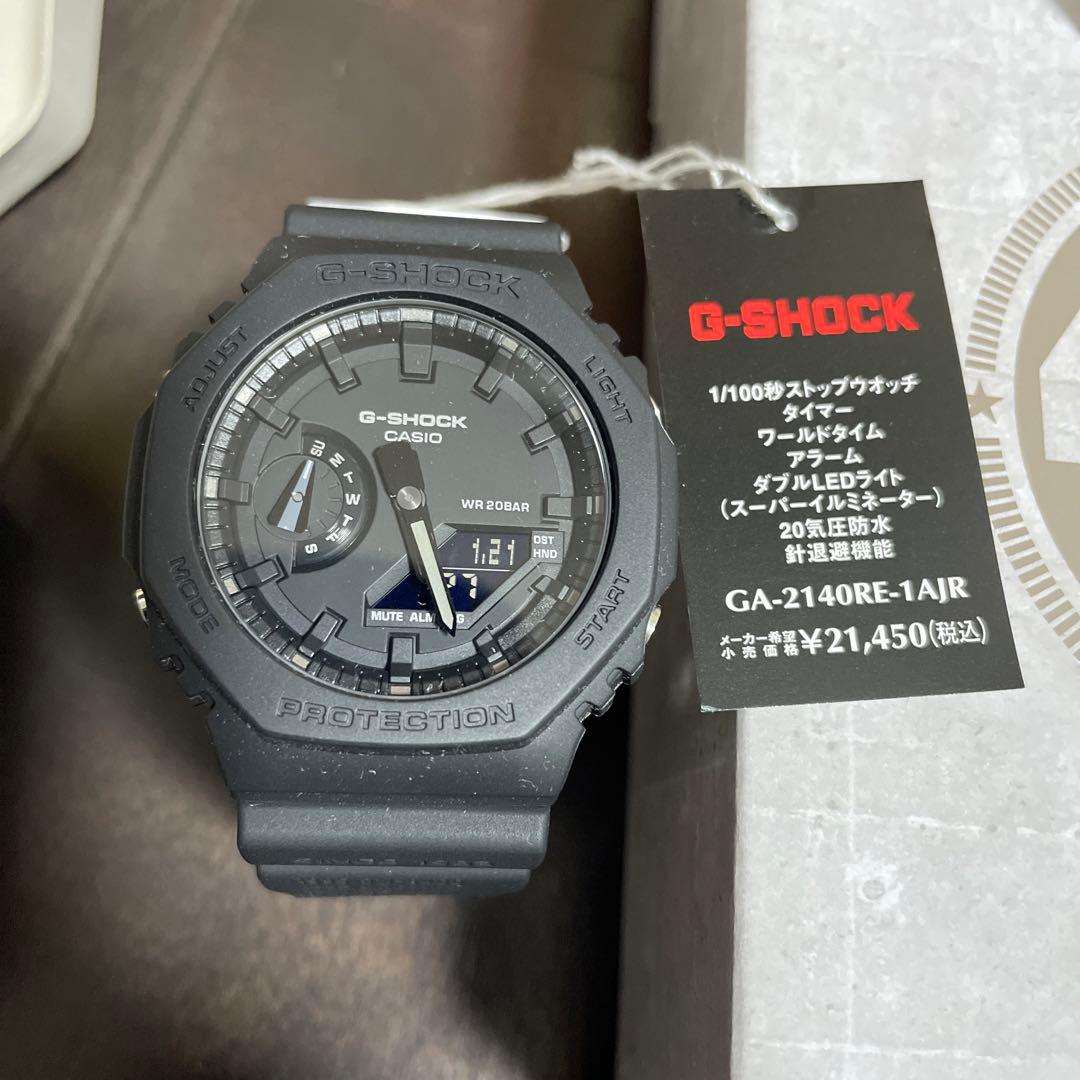 Casio G-Shock GA-2140RE-1AJR 40th Anniversary Black Watch Japan Import