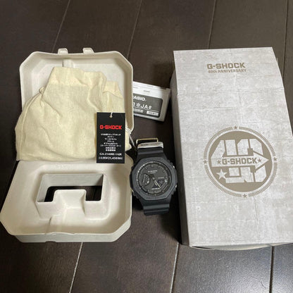 Casio G-Shock GA-2140RE-1AJR 40th Anniversary Black Watch Japan Import