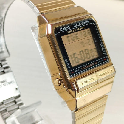 Casio Data Bank TeleMemo 30 Digital Wristwatch 1980s Vintage — Japan Import