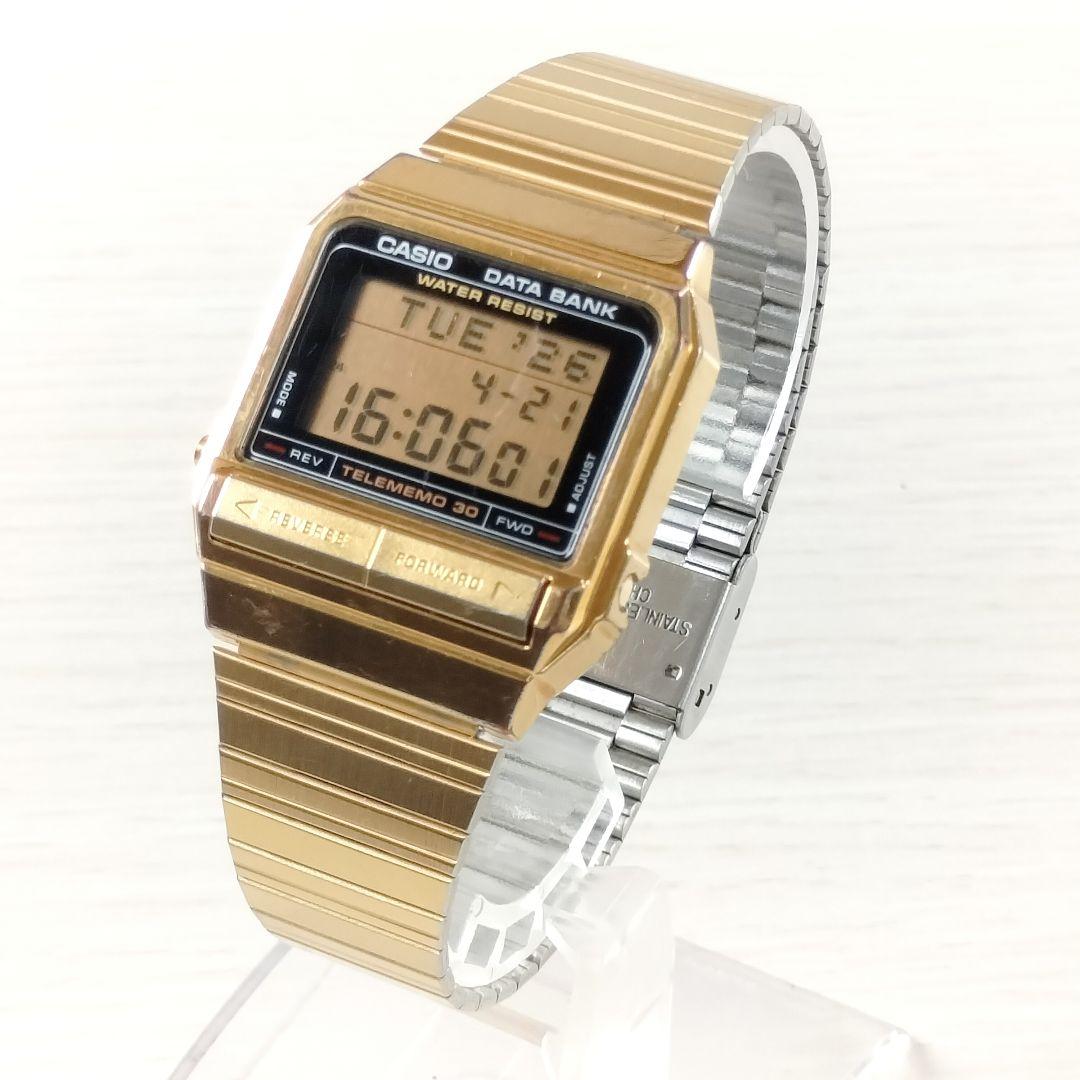 Casio Data Bank TeleMemo 30 Digital Wristwatch 1980s Vintage — Japan Import