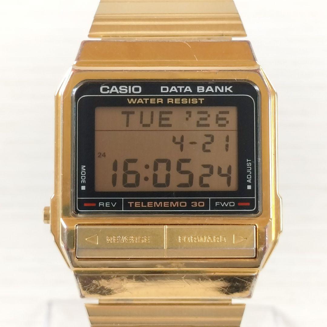 Casio Data Bank TeleMemo 30 Digital Wristwatch 1980s Vintage — Japan Import