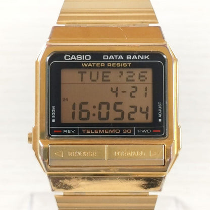 Casio Data Bank TeleMemo 30 Digital Wristwatch 1980s Vintage — Japan Import
