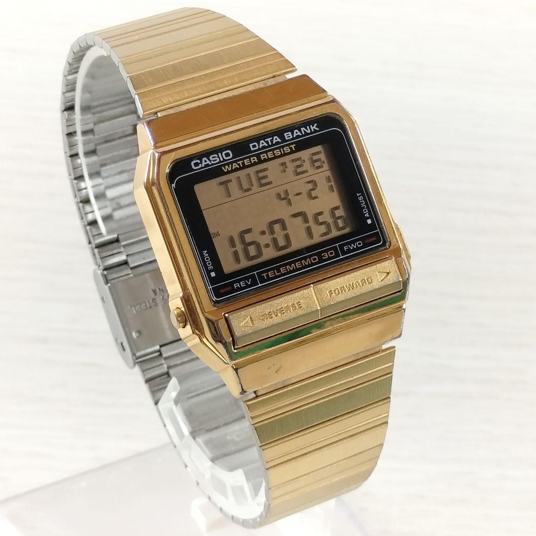 Casio Data Bank TeleMemo 30 Digital Wristwatch 1980s Vintage — Japan Import