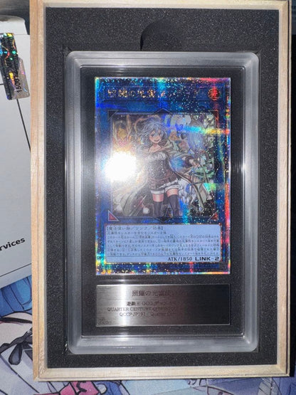 ARS 10 Shine Light Spirit Quesic 25th PSAT certified collectible card from Japan import with minor scratches
