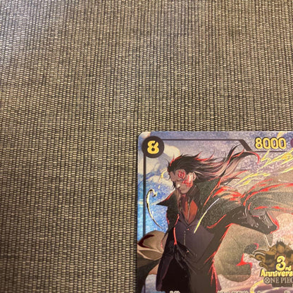 One Piece Monkey D. Dragon 3rd Anniversary Japanese parallel card from the OP16 set