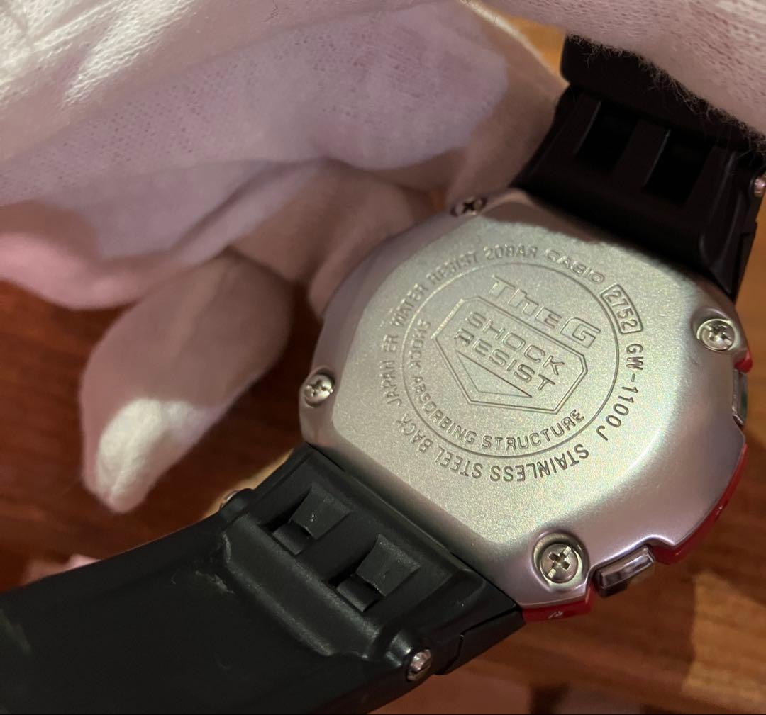 Casio G-Shock The G GW-1100J-1AJF Series Solar Wave Ceptor Watch — Japan Import