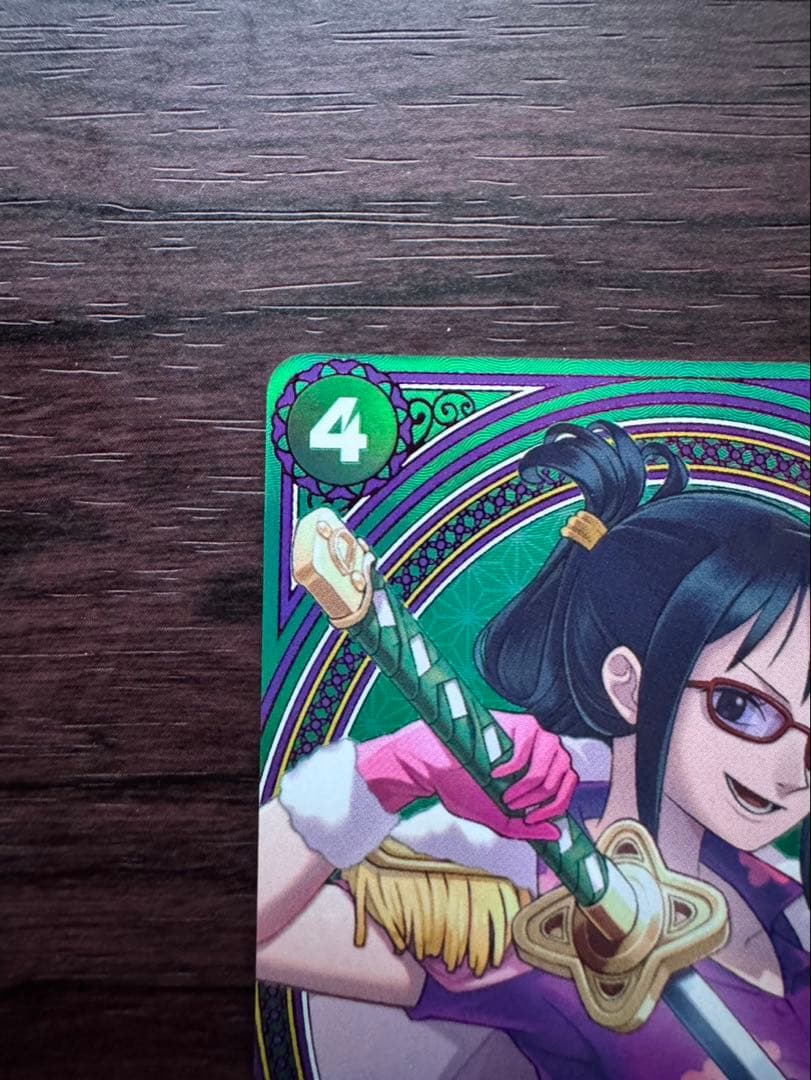 One Piece Tashigi EB03-018 Parallel card from Japanese Card Game series in protective sleeve