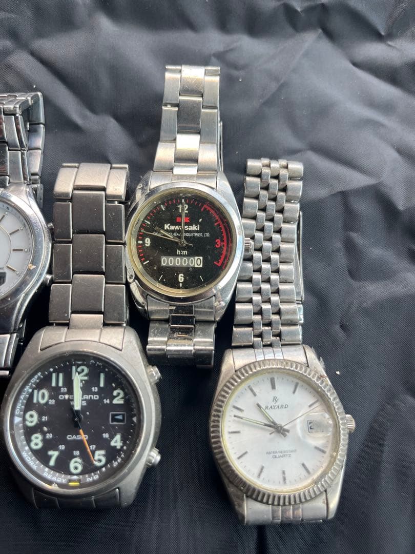 Casio Watch Set of Five Used Collection Items from Japan