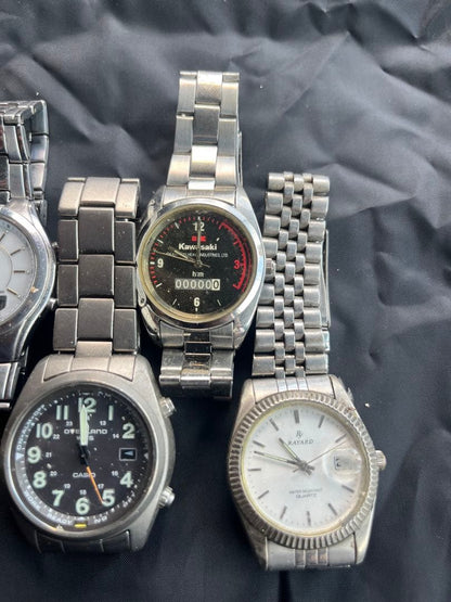 Casio Watch Set of Five Used Collection Items from Japan