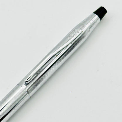 Cross Century Classic Ballpoint Pen Chrome Silver Made in USA