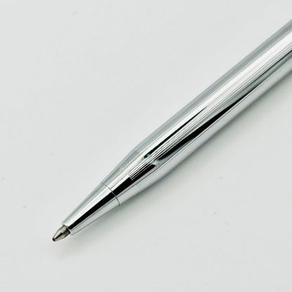 Cross Century Classic Ballpoint Pen Chrome Silver Made in USA