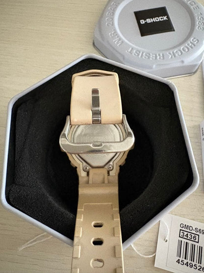 Casio G-Shock GMD-S6900MC-4ER Pink Beige Model with Module 3436 and International Warranty — Japan Import