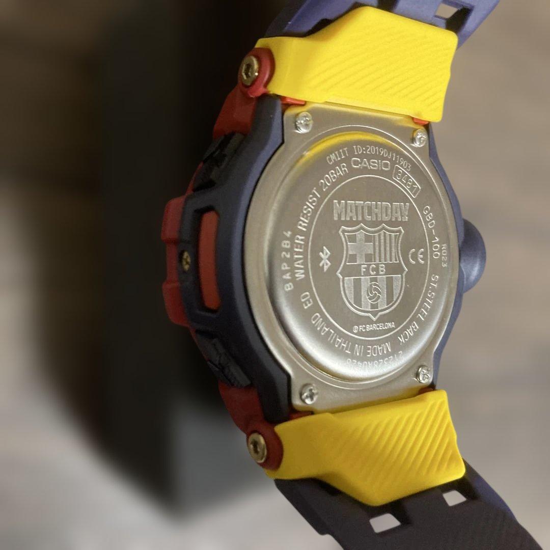 Casio G-Shock GBD-100BAR-4JR FC Barcelona Collaboration Model