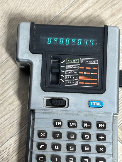 Casio ST-1 Retro Calculator with Case Japan Import