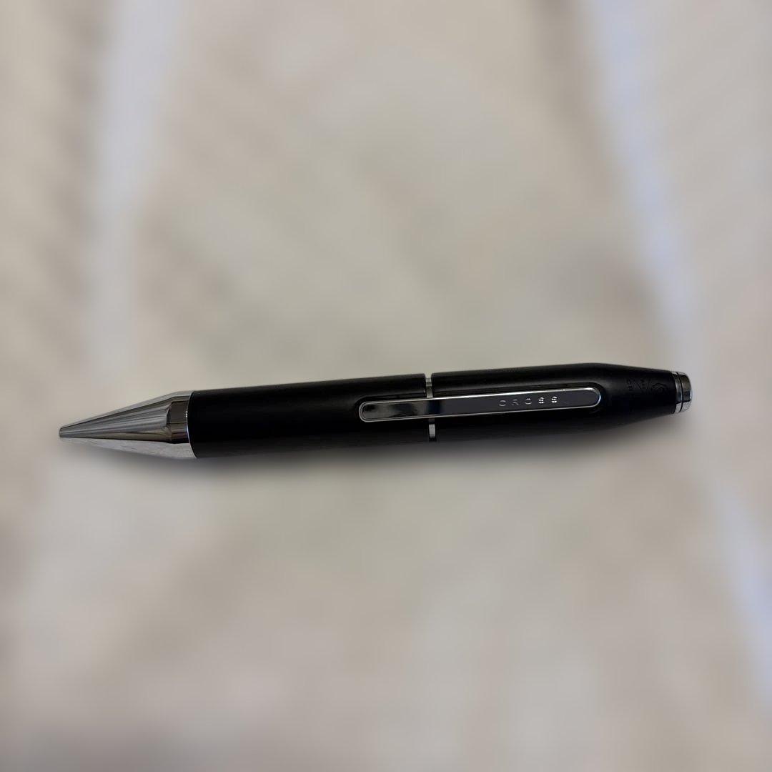 Cross X Series Black Body Capless Slide Open Rollerball Pen With Spare Refill — Japan Import