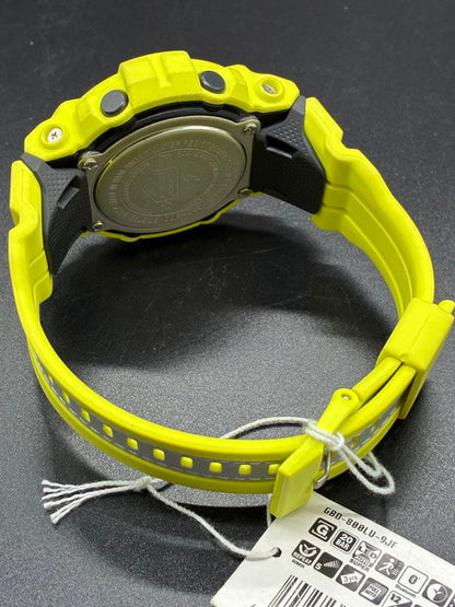 Casio G-Shock Series G-Squad GBD-800LU-9JF Digital Watch Bluetooth Step Tracker Yellow — Japan Import