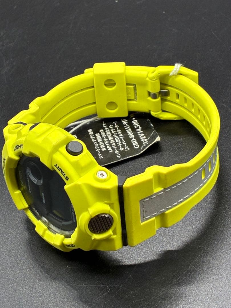 Casio G-Shock Series G-Squad GBD-800LU-9JF Digital Watch Bluetooth Step Tracker Yellow — Japan Import