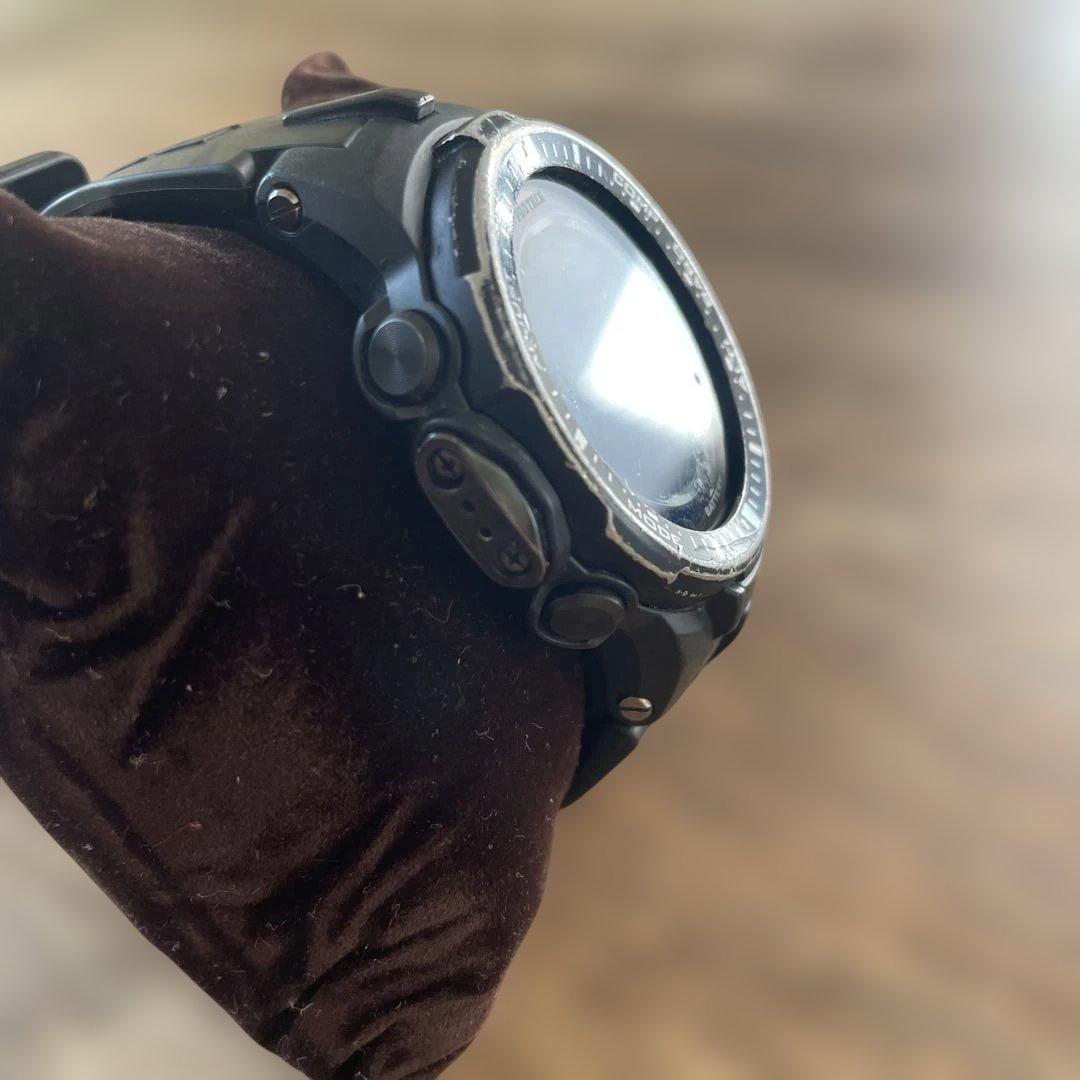Casio Pro Trek PRW-8000 Model with Solar Power and Altimeter Watch