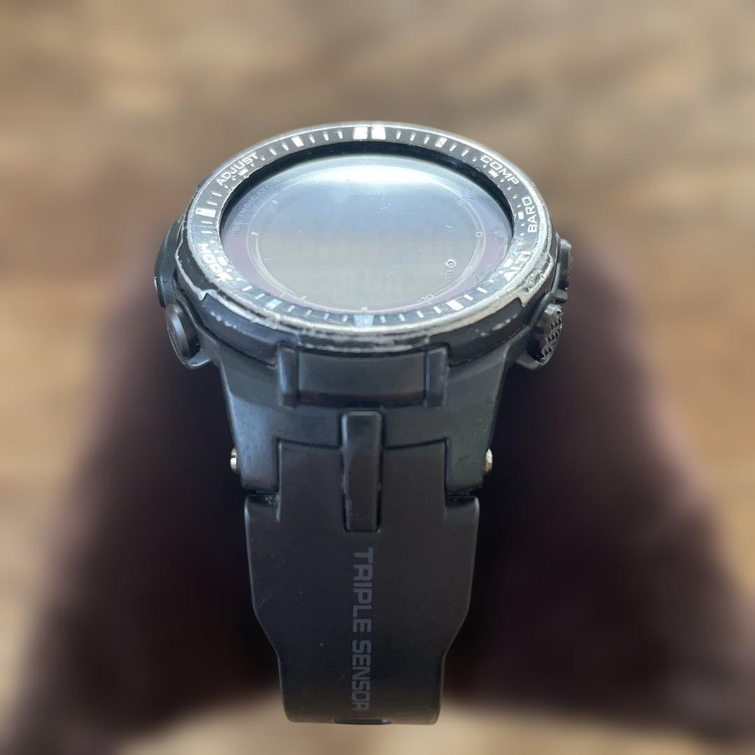 Casio Pro Trek PRW-8000 Model with Solar Power and Altimeter Watch