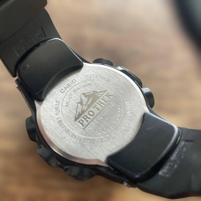 Casio Pro Trek PRW-8000 Model with Solar Power and Altimeter Watch