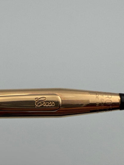 Cross Gold Filled Classic Twist Ballpoint Pen USA