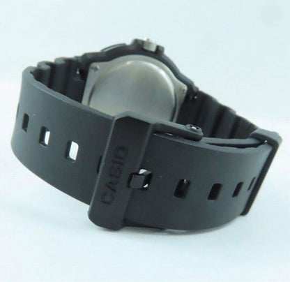 Casio Collection MRW-230H-1E1 Watch with Black Dial and Bezel — Japan Import
