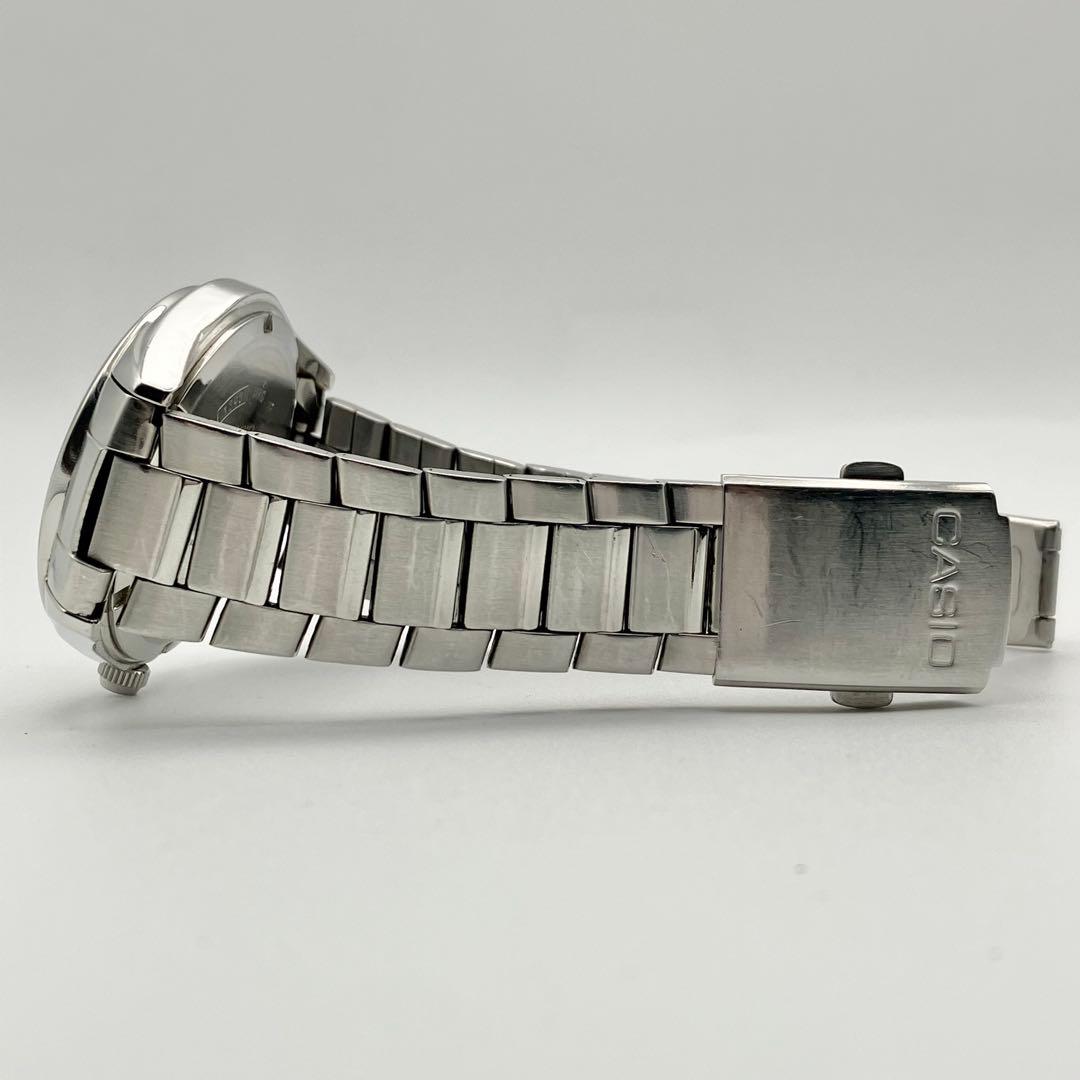 Casio Argento WR Black Watch for Men
