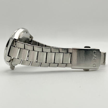 Casio Argento WR Black Watch for Men