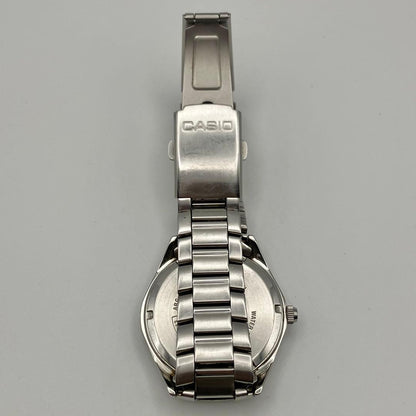 Casio Argento WR Black Watch for Men