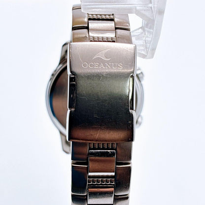Casio Oceanus Ocw-30 Radio Solar Chronograph Model 2009