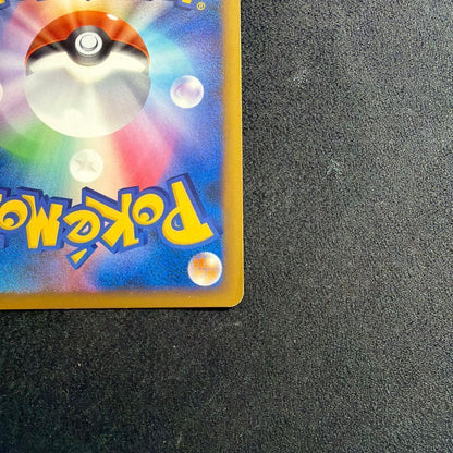 Japanese Pokemon trading card Gyarados PROMO 004/L-P with central swirl holo effect