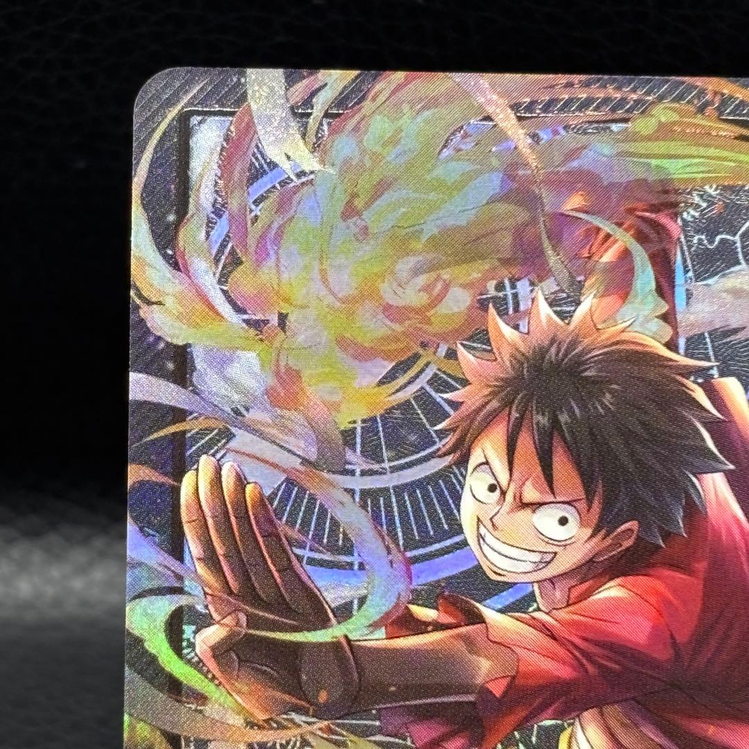 One Piece Card Game Monkey D. Luffy card ST14-001 from Start Deck 3D2Y series in good condition