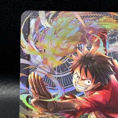 One Piece Card Game Monkey D. Luffy card ST14-001 from Start Deck 3D2Y series in good condition