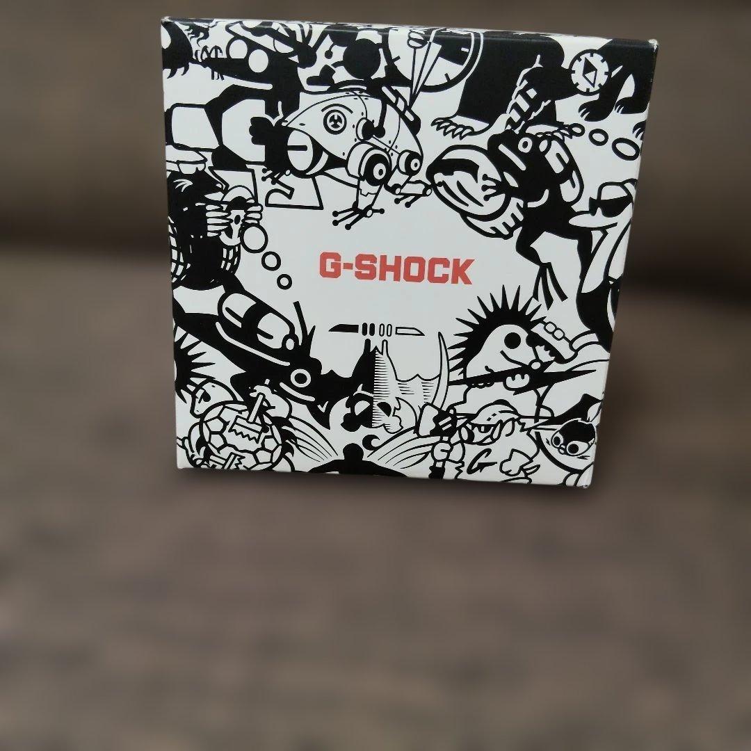 Casio G-Shock G-SHOCK DW-5600GU-7JR White Black Graphic Print Watch — Japan Import