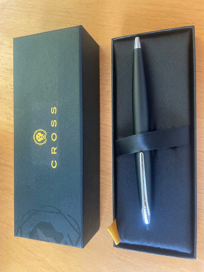 Cross Ballpoint Pen Matte Black with Genuine Case