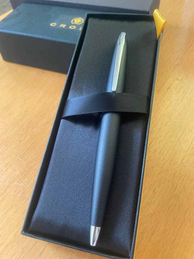 Cross Ballpoint Pen Matte Black with Genuine Case