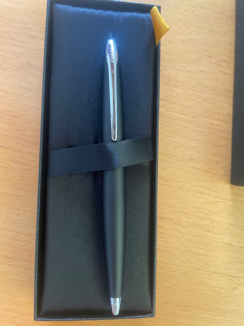 Cross Ballpoint Pen Matte Black with Genuine Case